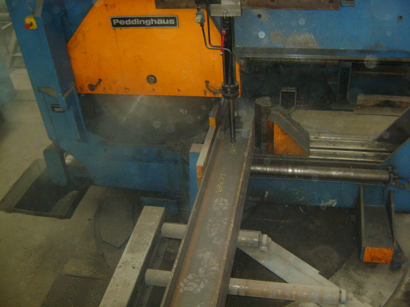 Circular saw (Image courtesy of Kiernan Structural Steel Ltd.)